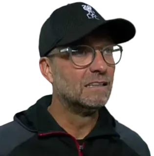 😳 Jurgen Klopp サッカー, コーチ, リバプール, 監督, フットボール telegram sticker