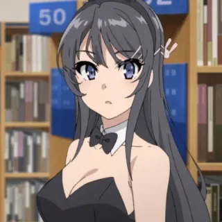 Bunny Girl Senpai — @stckrRobot telegram stickers