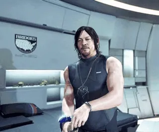 💦 Sam Porter Bridges Death Stranding death stranding, videojuego, norman reedus, sam porter bridges, bridges telegram sticker