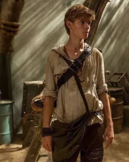 😤 Thomas Brodie-Sangster The Maze Runner maze runner, thomas brodie-sangster, actor, teen, young adult telegram sticker