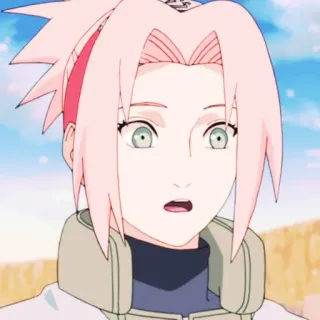 🌸 Sakura Naruto Anime, Sakura, Naruto, Cartoon telegram sticker