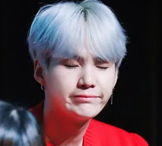 😑 Suga Suga, BTS, K-pop, Idole, Chanteur, Coréen telegram sticker