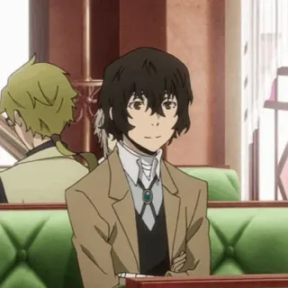 📺 Osamu Dazai Bungou Stray Dogs Anime, Manga, Personnage, Bungou Stray Dogs, Osamu Dazai telegram sticker