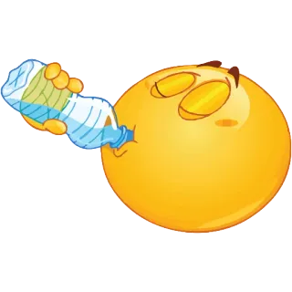 💦 emoji, wasser, trinken, hydratation telegram sticker