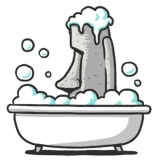 Stone Man Moai  @SeanChannel telegram stickers