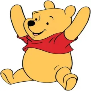 👍 Winnie the Pooh winnie the pooh, cartoon, bear, disney telegram sticker