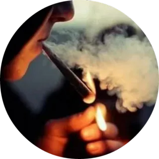 🚬 smoking, drugs, marijuana, cigarette, illegal, joint telegram sticker