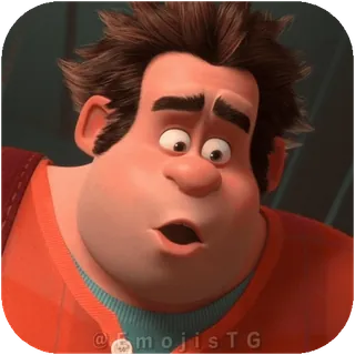 😳 Wreck-It Ralph telegram sticker