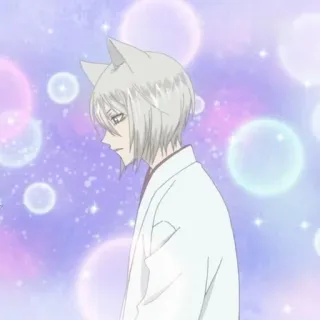 😽 Tomoe Kamisama Kiss Anime, Renard, Kemonomimi, Manga, Otaku, Mignon telegram sticker