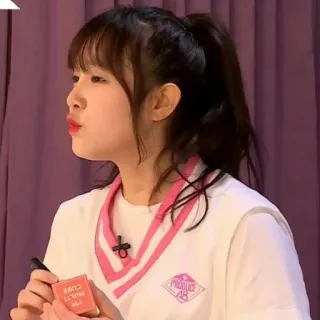 💘 Produce 48 asiatique, femme, Idole, K-pop telegram sticker