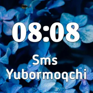 🔐 08:08
Sms
Yubormoqchi Zeit, SMS, Usbekisch, Nachricht, Digitaluhr whatsapp sticker