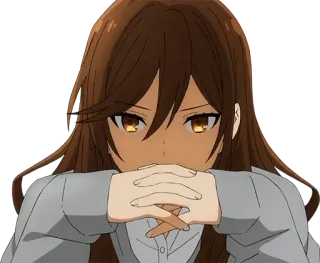 🤔 Anime, Gadis, Karakter, Lucu, Wanita, Manga telegram sticker