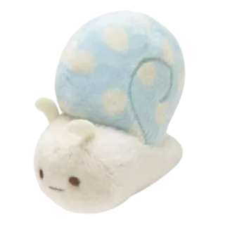 🐌 lumaca, peluche, animale, giocattolo, carino telegram sticker