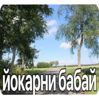 🌌 йокарни бабай 러시아어 속어, 불쾌한, 욕설 telegram sticker