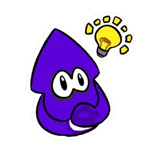 💡 lula, lâmpada, ideia, desenho animado, adesivo telegram sticker
