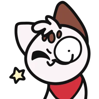 😉 猫, 漫画, 動物, ステッカー, かわいい telegram sticker