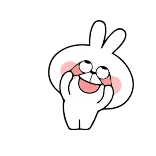😛 Kartun, Lucu, Kelinci, Senang, Bersemangat telegram sticker