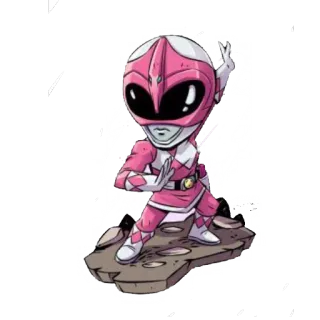 🤛 Pink Ranger Power Rangers 핑크 레인저, 파워레인저, 만화, 슈퍼히어로, TV 프로그램 telegram sticker