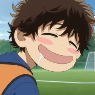 🙂 アニメ, よだれ, 恥ずかしい, 幸せ, 可愛い whatsapp sticker