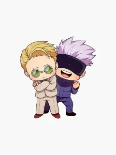Gojo @wallgun telegram stickers