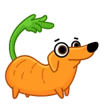 Морковчик @FOXDIZIGNERLIFE telegram stickers