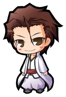 🙂 Sosuke Aizen Bleach Аниме, Блич, Соске Айзен, Айзен, Персонаж telegram sticker