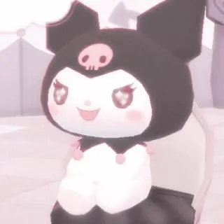 🧬 Kuromi Kuromi, Sanrio, Anime, Kawaii, Dibujos animados telegram sticker
