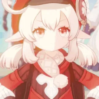 💗 Klee Genshin Impact 可莉, 原神, 动漫, 游戏, 可爱, 卡通 telegram sticker