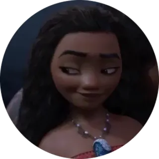 😜 Moana disney, animation, film, prinzessin, ozeanien whatsapp sticker