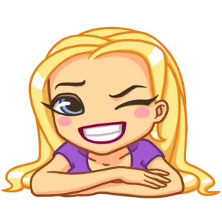 Angel Marie telegram stickers