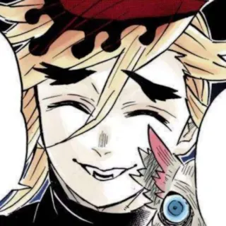 💖 Douma Demon Slayer anime, demon, Demon Slayer, Douma, sticker telegram sticker