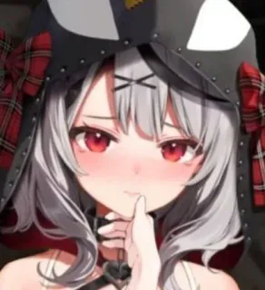 🎣 Chloe Sakamata anime, vtuber, chloe, sakamata, cute, girl, hololive telegram sticker
