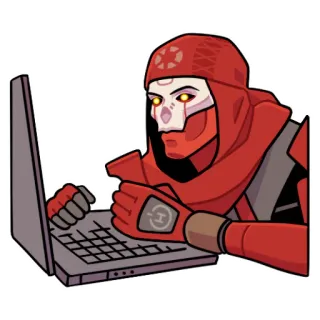 💻 Revenant Apex Legends apex legends, revenant, personnage, jeu vidéo, autocollant telegram sticker