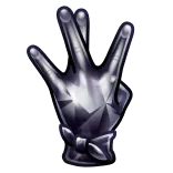 🎁 Gest ręki, Znak gangu, Symbol, trzy palce telegram sticker
