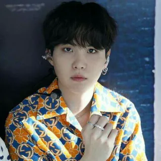 ⚡ Suga K-Pop, BTS, Min Yoongi, Cantante, Música, Celebridad telegram sticker