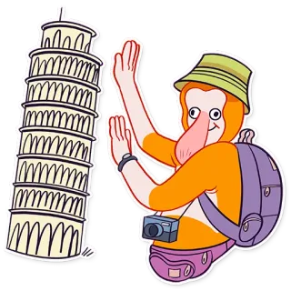 Hey Proboscis! telegram stickers