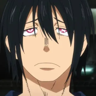 ⭕️ Shinra Kusakabe Fire Force Anime, Fire Force, Shinra, Kusakabe, Personaggio telegram sticker