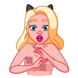 Lady Cat | @Premium_Emojis_Telegram telegram emojis 😨