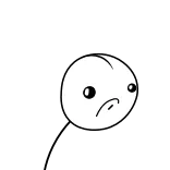 🥺 cartoon, sad, expression, white, simple, cute whatsapp sticker