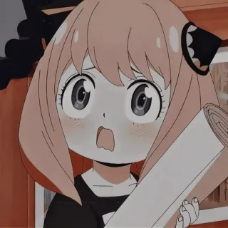 🥺 Anya Forger Spy × Family Anime, Fofo, Spy x Family, Anya Forger, Desenho animado telegram sticker