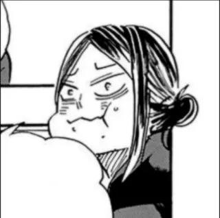 🏐 Kozume Kenma Haikyuu!! อนิเมะ, มังงะ, เคนมะ, ไฮคิว, ตลก telegram sticker