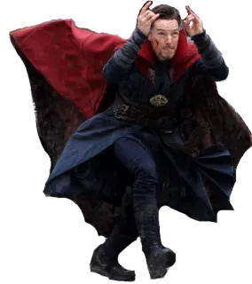 🖕 Doctor Strange doctor strange, benedict cumberbatch, marvel, superhero, magic telegram sticker