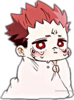🥺 Sukuna Jujutsu Kaisen Anime, Manga, Chibi, Jujutsu Kaisen, Sukuna, Ryomen Sukuna telegram sticker