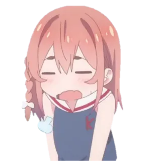 🎭 Anime, Cô gái, Kawaii, Sticker, Dễ thương, Cô gái Anime whatsapp sticker