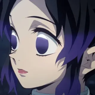 🦋 Shinobu Kocho Demon Slayer Аниме, Клинок, рассекающий демонов, Шинобу Кочо, Персонаж, Манга whatsapp sticker