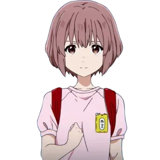 Koe no Katachi @KawaiiSticker telegram stickers