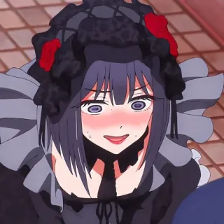 ❤️ Marin Kitagawa My Dress-Up Darling anime, manga, Marin Kitagawa, My Dress-Up Darling, cute, blushing telegram sticker