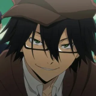🔍 Ranpo Edogawa Bungo Stray Dogs ranpo, edogawa, bungo stray dogs, anime, character, detective telegram sticker