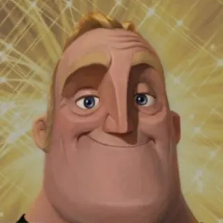 🌝 Mr. Incredible The Incredibles มิสเตอร์อินเครดิเบิล, รวมเหล่ายอดคนพิทักษ์โลก, การ์ตูน, ตัวละคร, อนิเมชั่น, ภาพยนตร์ telegram sticker