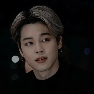 🌑 Jimin kpop, jimin, bts, penyanyi, idola, selebriti, potret whatsapp sticker